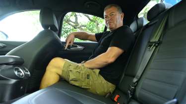 Alfa Romeo Giulia Quadrifoglio long-term - rear space